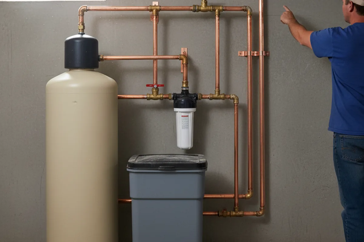 Whole-house water treatment system installed in Perryman
